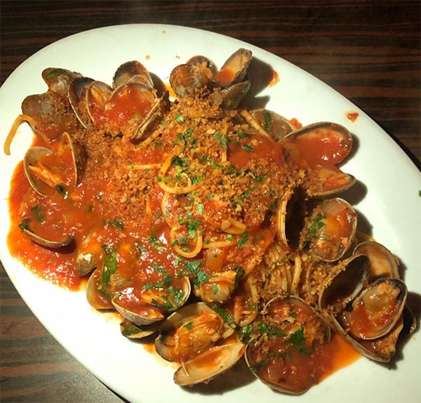 Dear John's Frank's Spaghetti and Clams